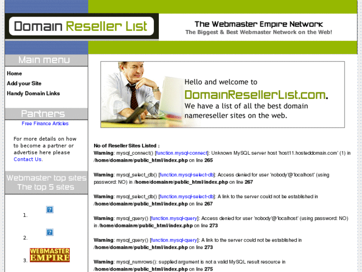 www.domainresellerlist.com