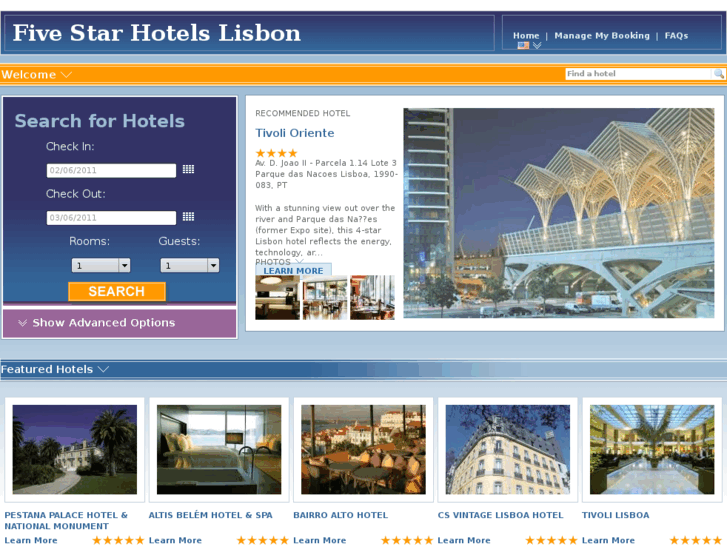 www.fivestarhotelslisbon.com