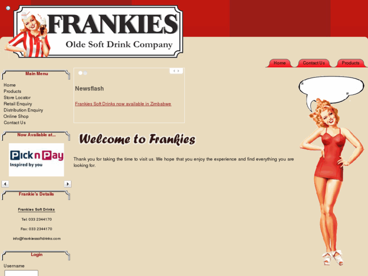 www.frankiessoftdrinks.com