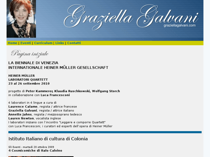 www.graziellagalvani.com