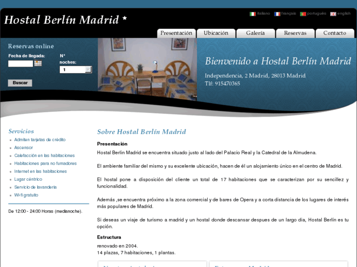 www.hostalberlinmadrid.com