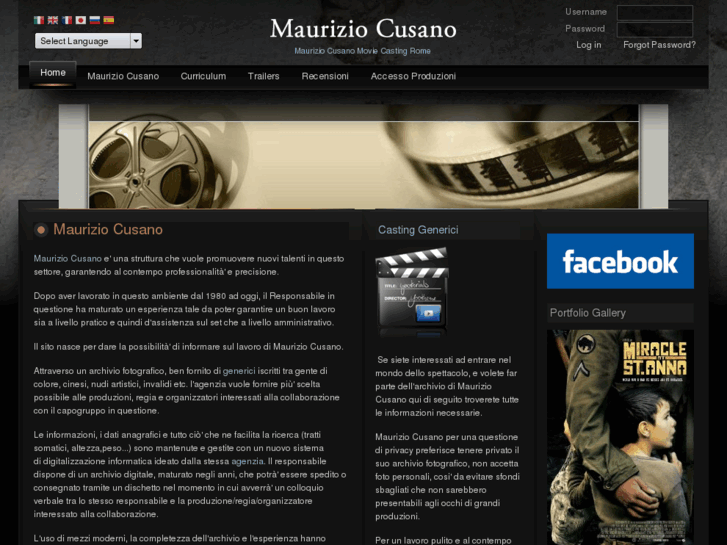 www.mauriziocusanocinecasting.com