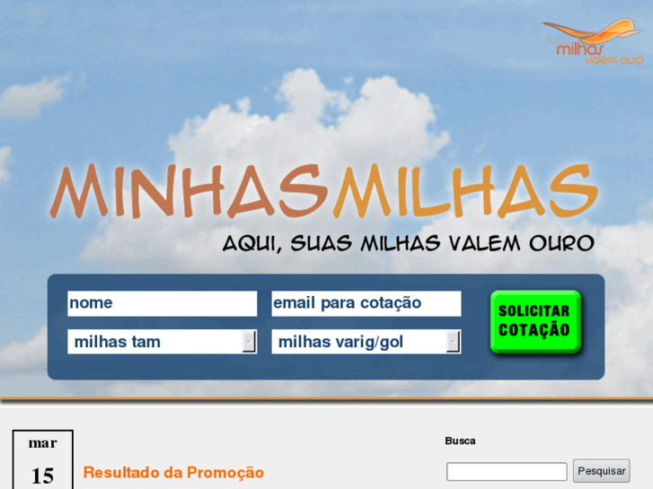 www.minhasmilhas.com