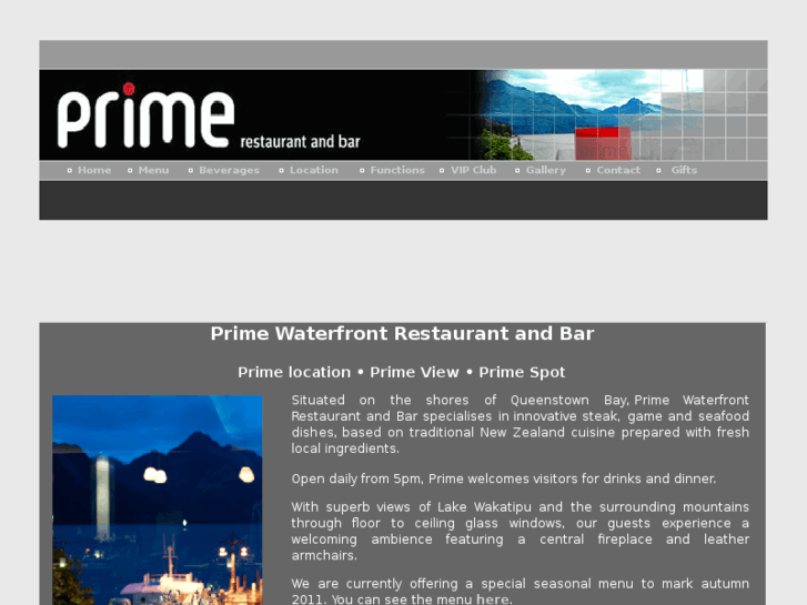 www.primerestaurant.co.nz