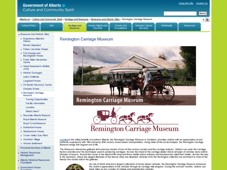 www.remingtoncarriagemuseum.org