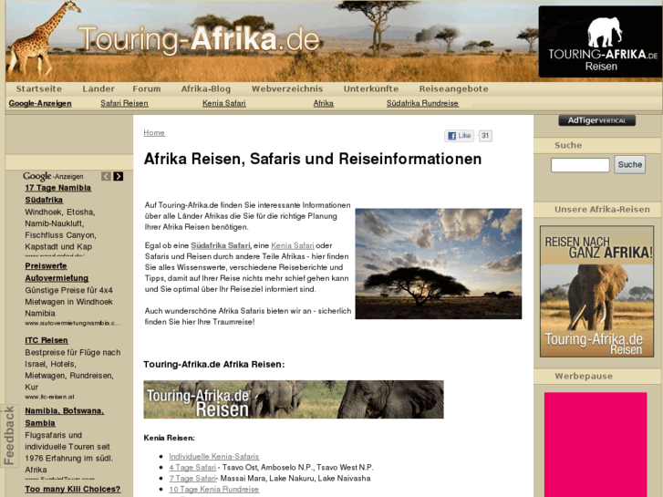 www.touring-afrika.de