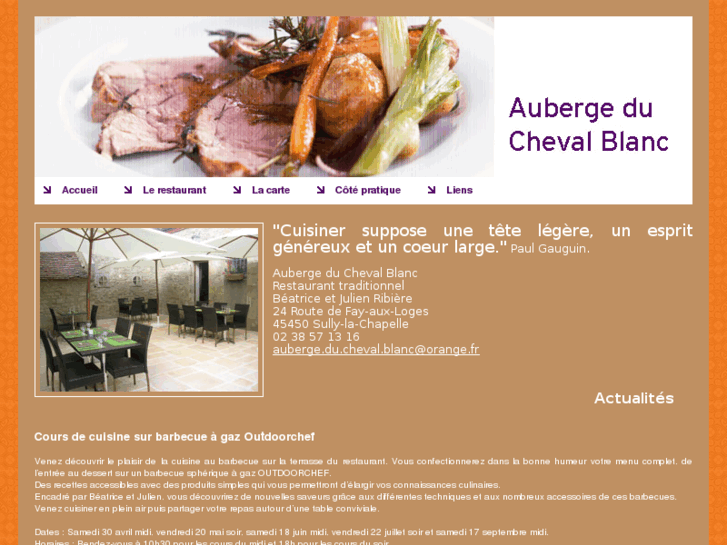 www.aubergeduchevalblanc.fr