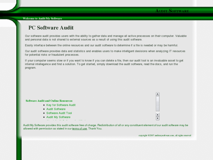 www.auditmysoftware.com