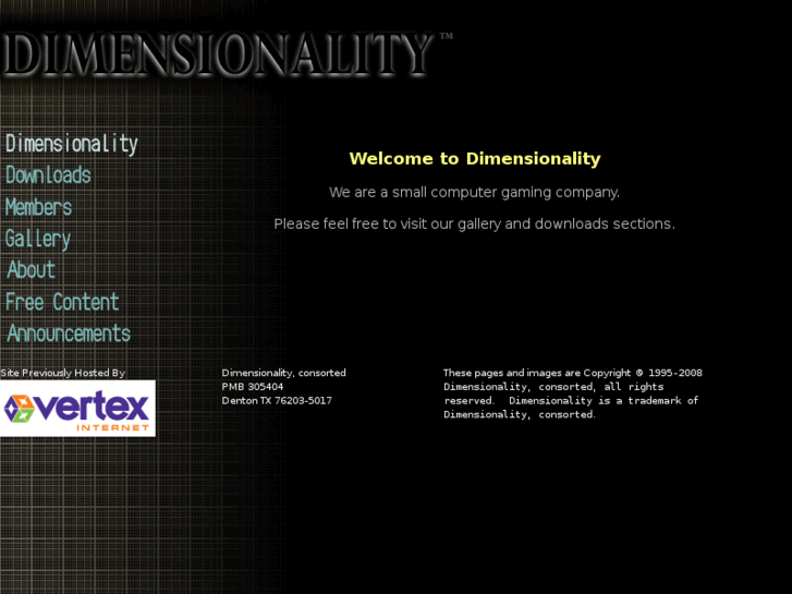 www.dimensionality.com