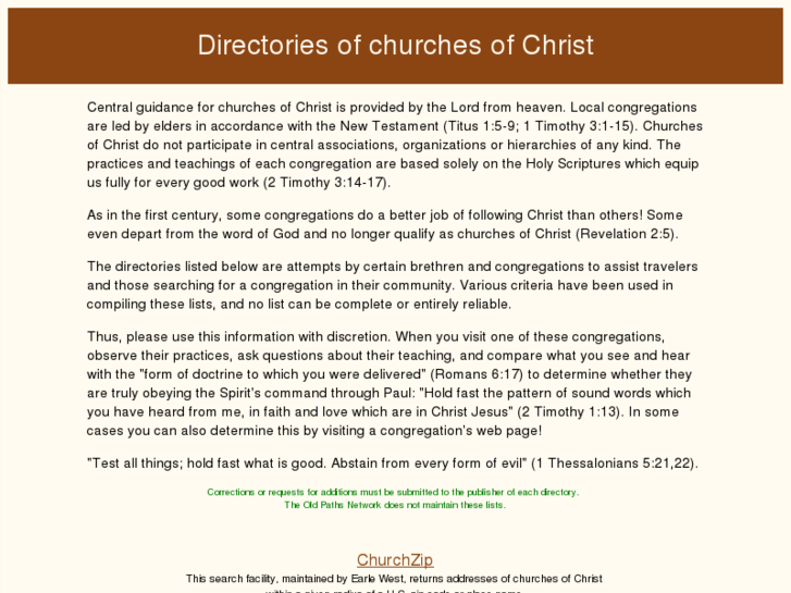 www.directoryofchurches.net