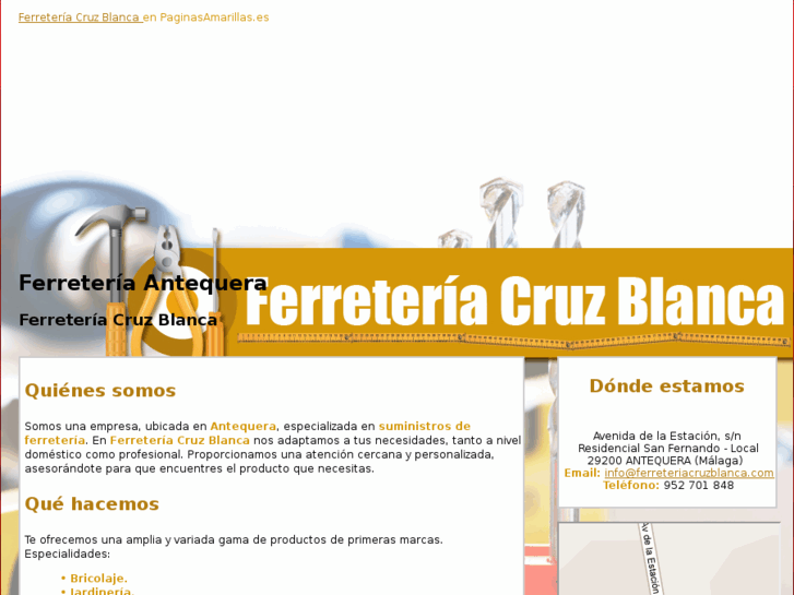 www.ferreteriacruzblanca.com