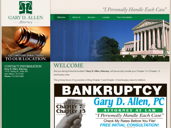 www.garyallenbankruptcy.com