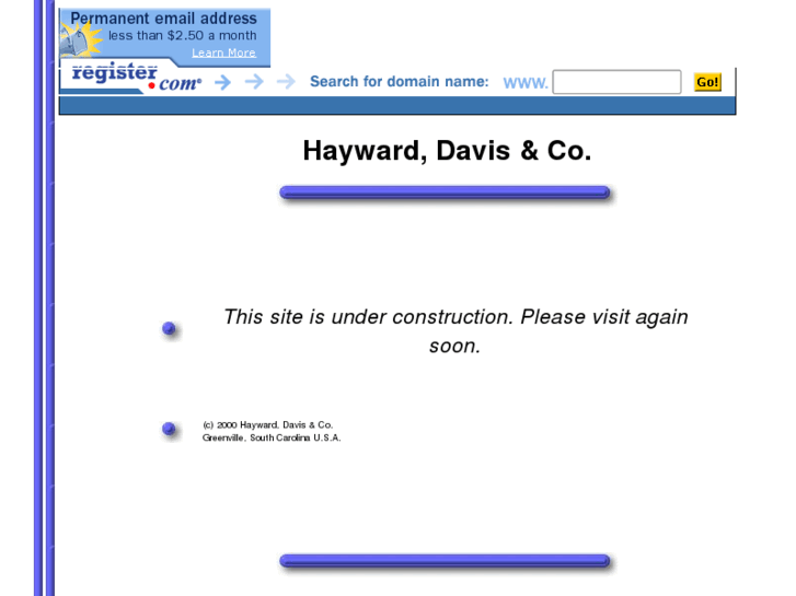 www.hayward-davis.com