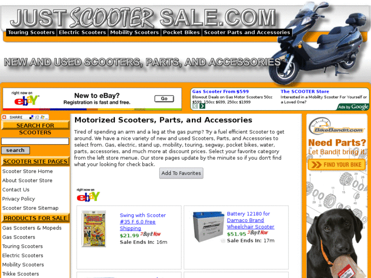 www.justscootersale.com