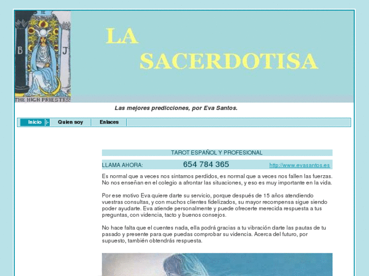 www.lasacerdotisa.es