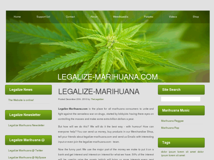 www.legalize-marihuana.com