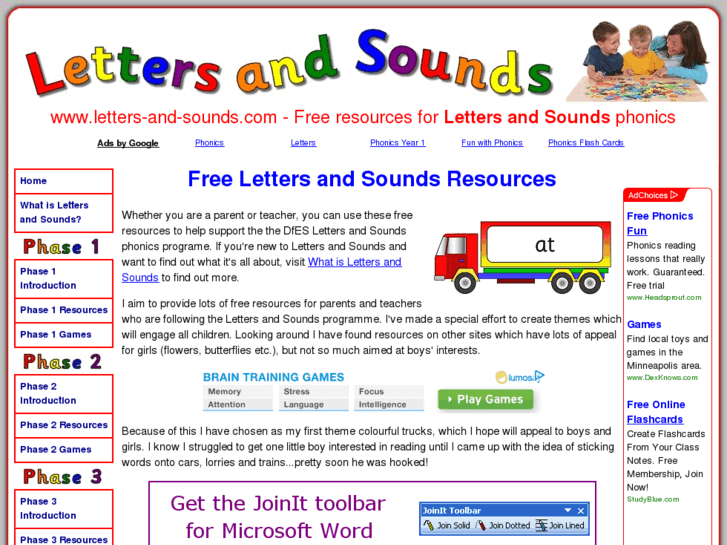 www.letters-and-sounds.com