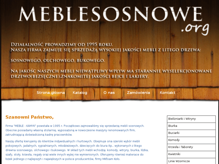 www.meblesosnowe.org