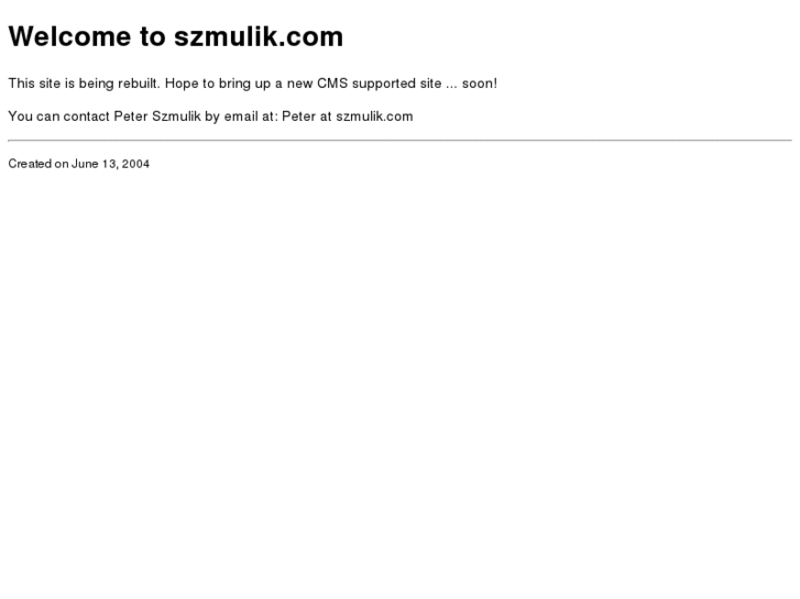 www.szmulik.com