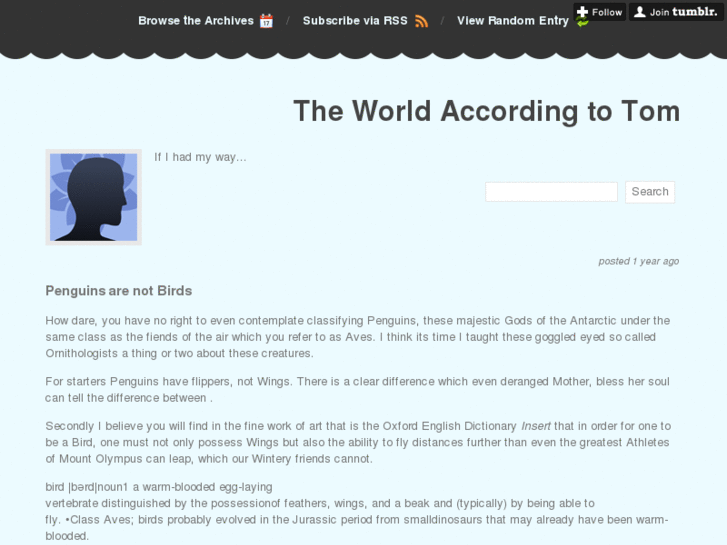 www.theworldaccordingtotom.com