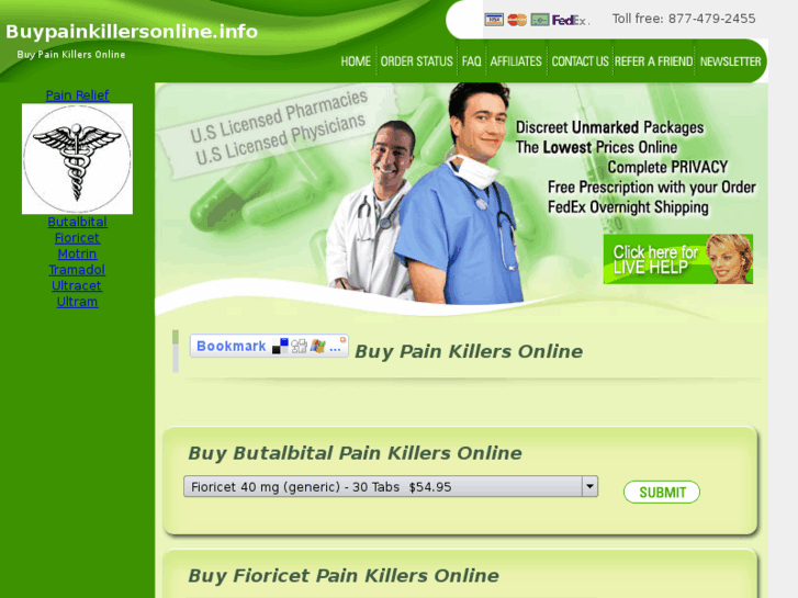 www.buypainkillersonline.info