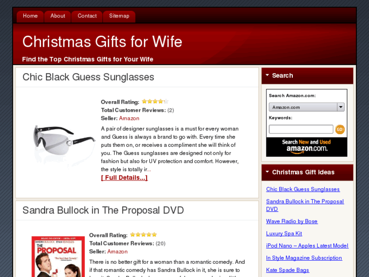 www.christmasgifts-forwife.com