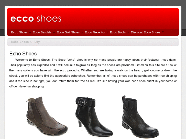 www.echo-shoes.com