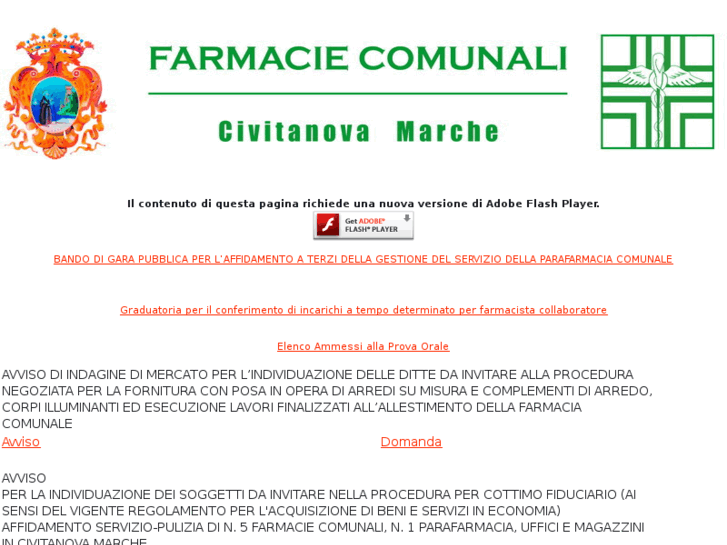 www.farmaciecomunalicivitanovamarche.com