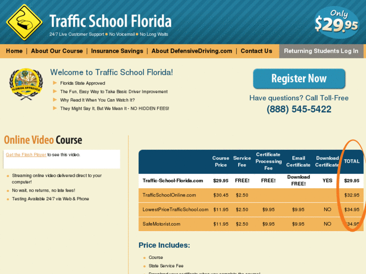 www.floridatrafficschoolservice.com