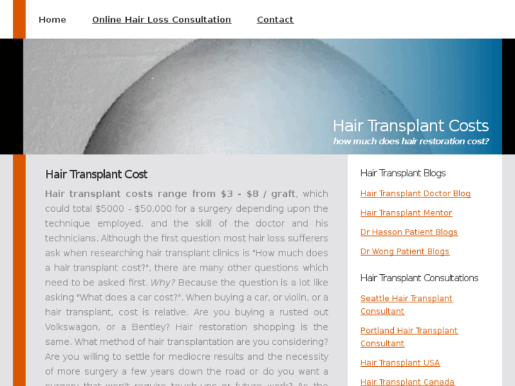 www.hairtransplantationcosts.com