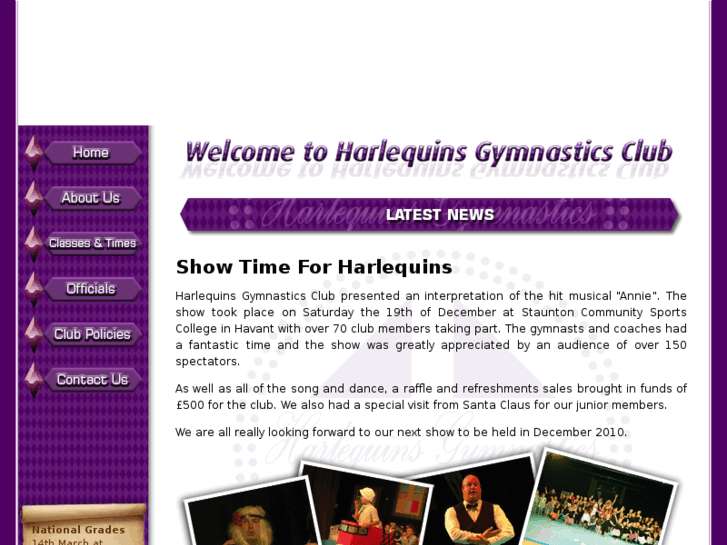 www.harlequinsgymnastics.com