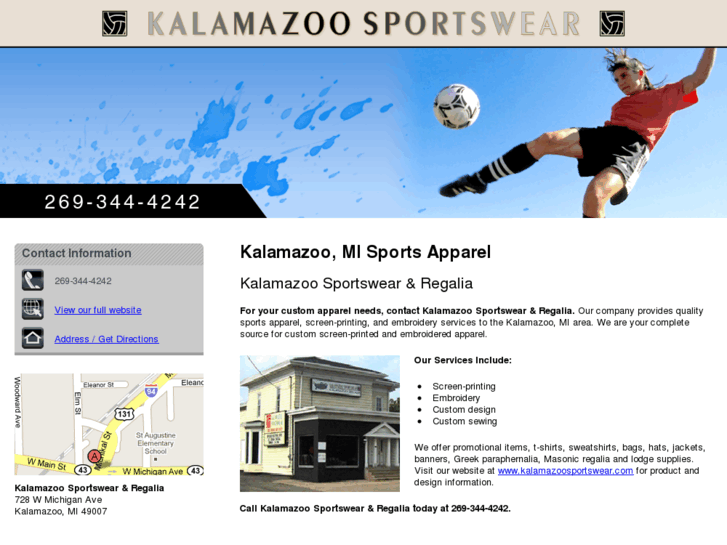 www.kalamazoosportswearandregalia.com