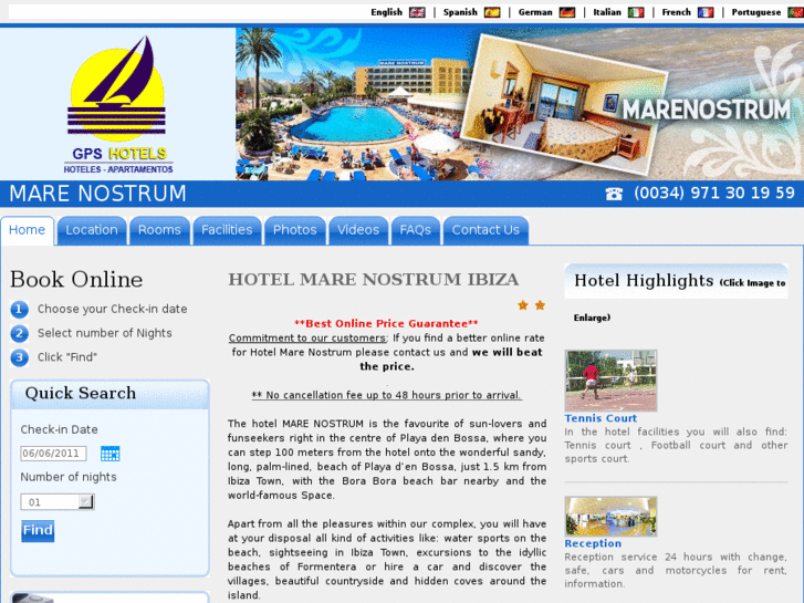 www.marenostrumhotelibiza.com