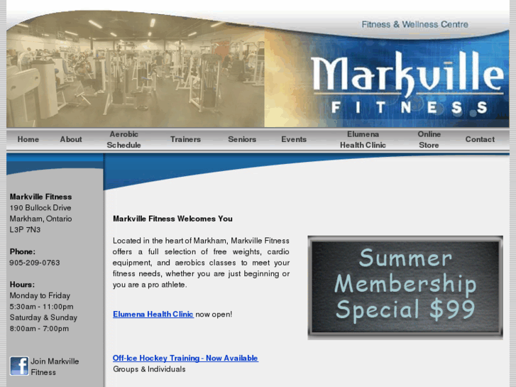 www.markvillefitness.net