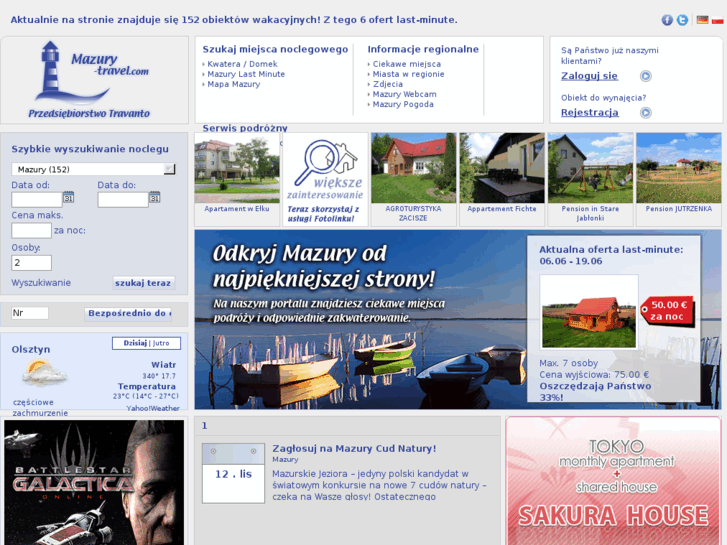 www.mazury-travel.com