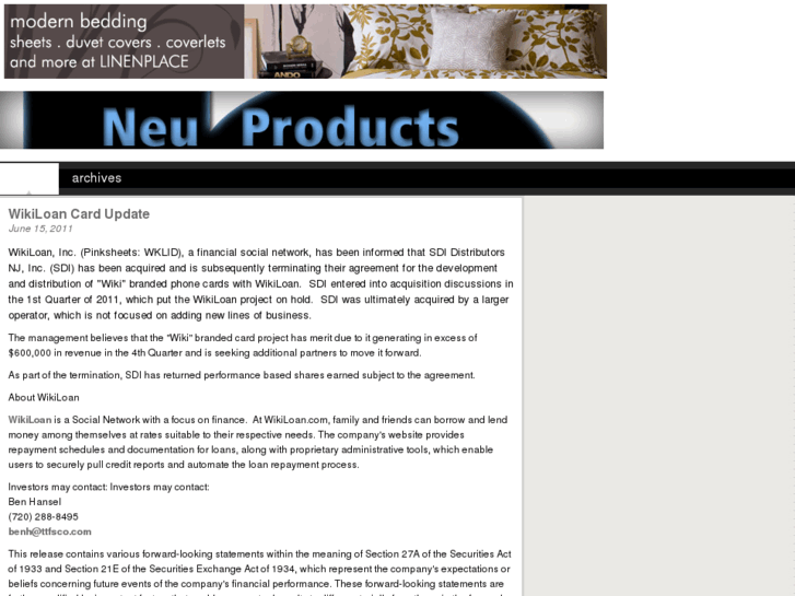 www.neuproducts.com