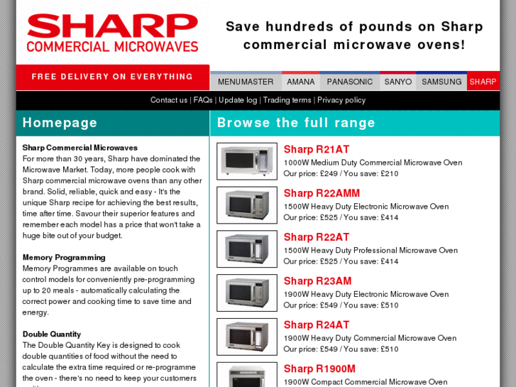 www.sharpcommercialmicrowaves.com