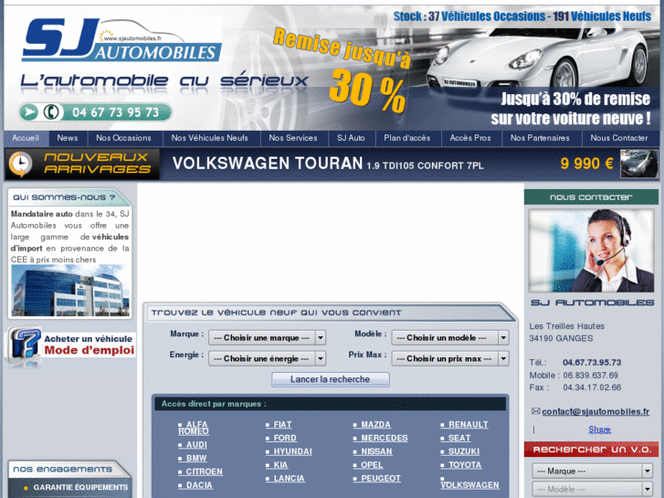 www.sjautomobiles.fr