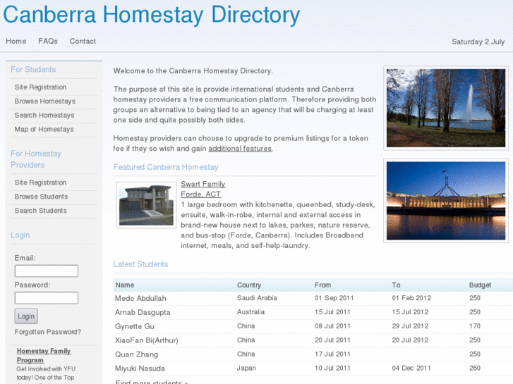 www.canberrahomestay.org