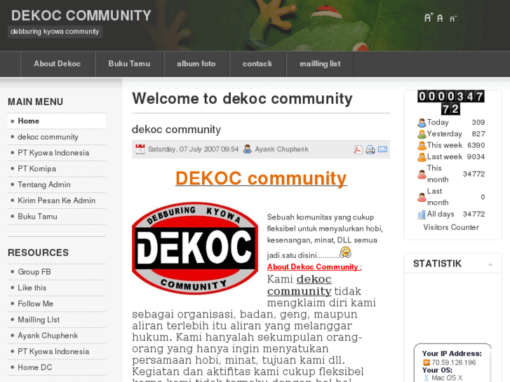 www.dekoc-community.com