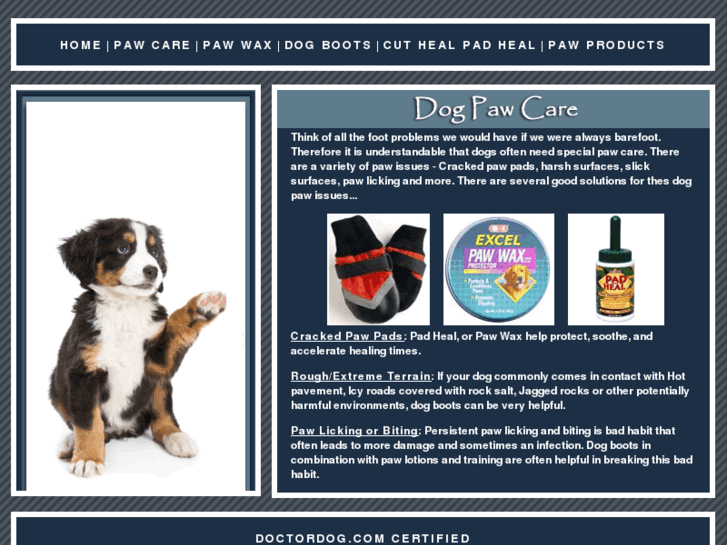 www.dogpawcare.info