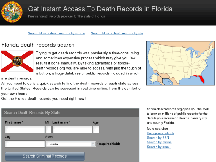 www.florida-deathrecords.org