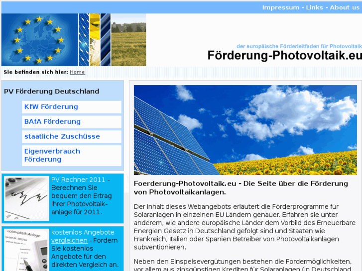 www.foerderung-photovoltaik.eu