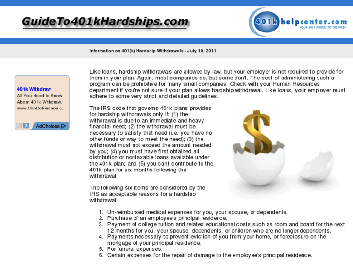 www.guideto401khardships.com