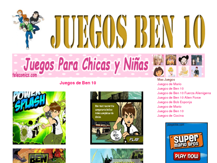 www.juegosdeben10.org