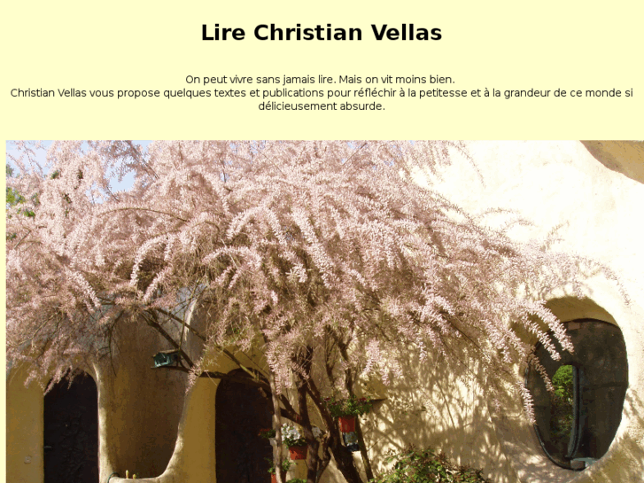 www.lire-christian-vellas.com