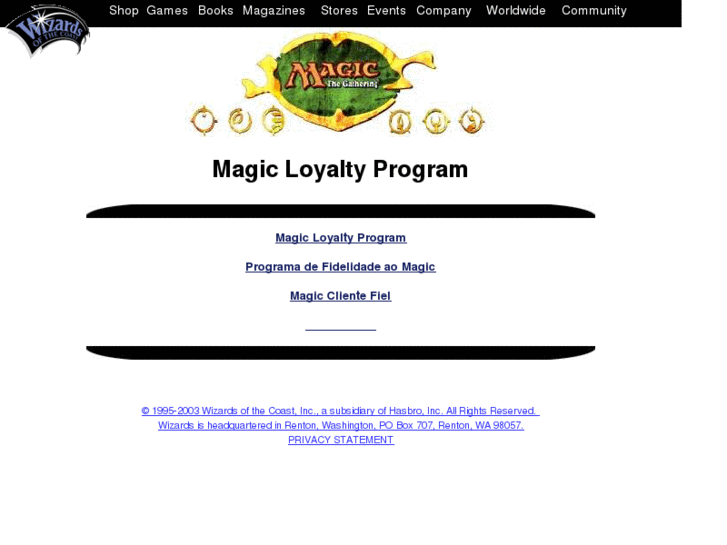 www.magicloyaltyprogram.com