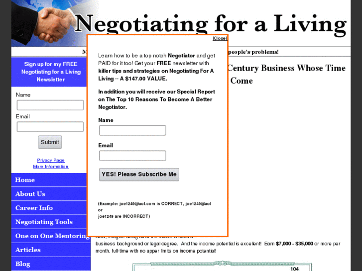 www.negotiatingforaliving.com