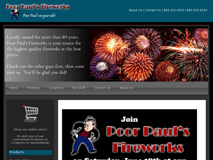 www.poorpaulsfireworks.net