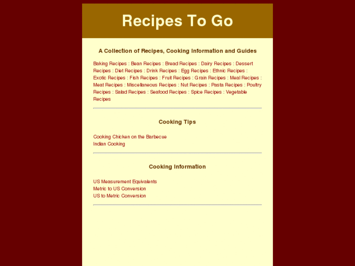 www.recipes-to-go.co.uk